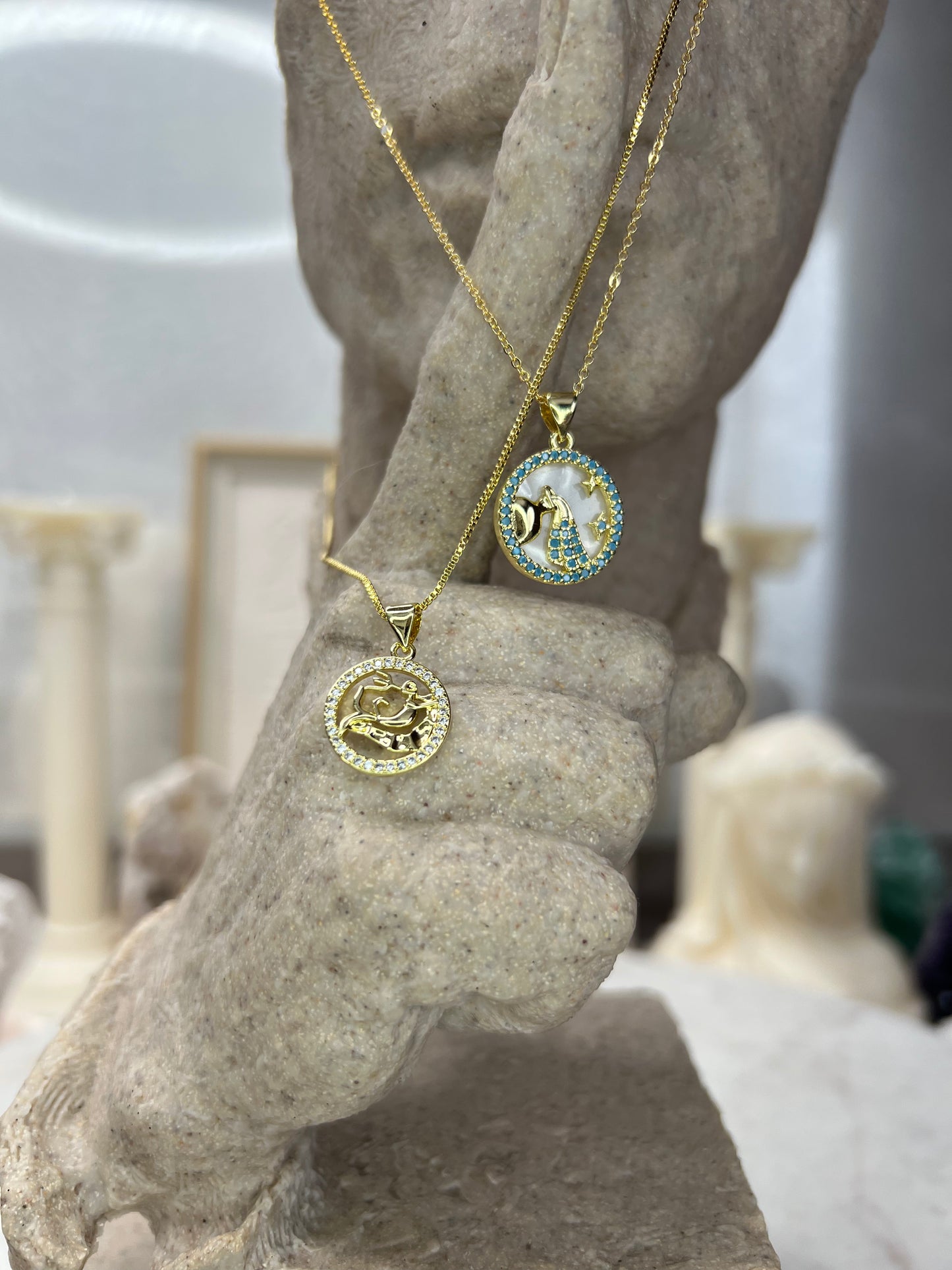 Zodiac Symbol Necklaces