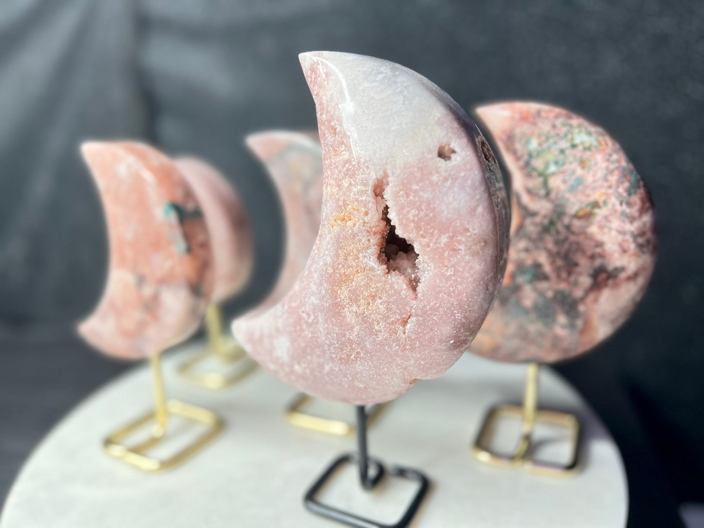 Pink Amethyst Moons