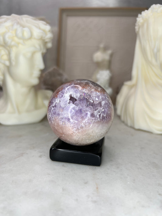 Pink Amethyst Spheres