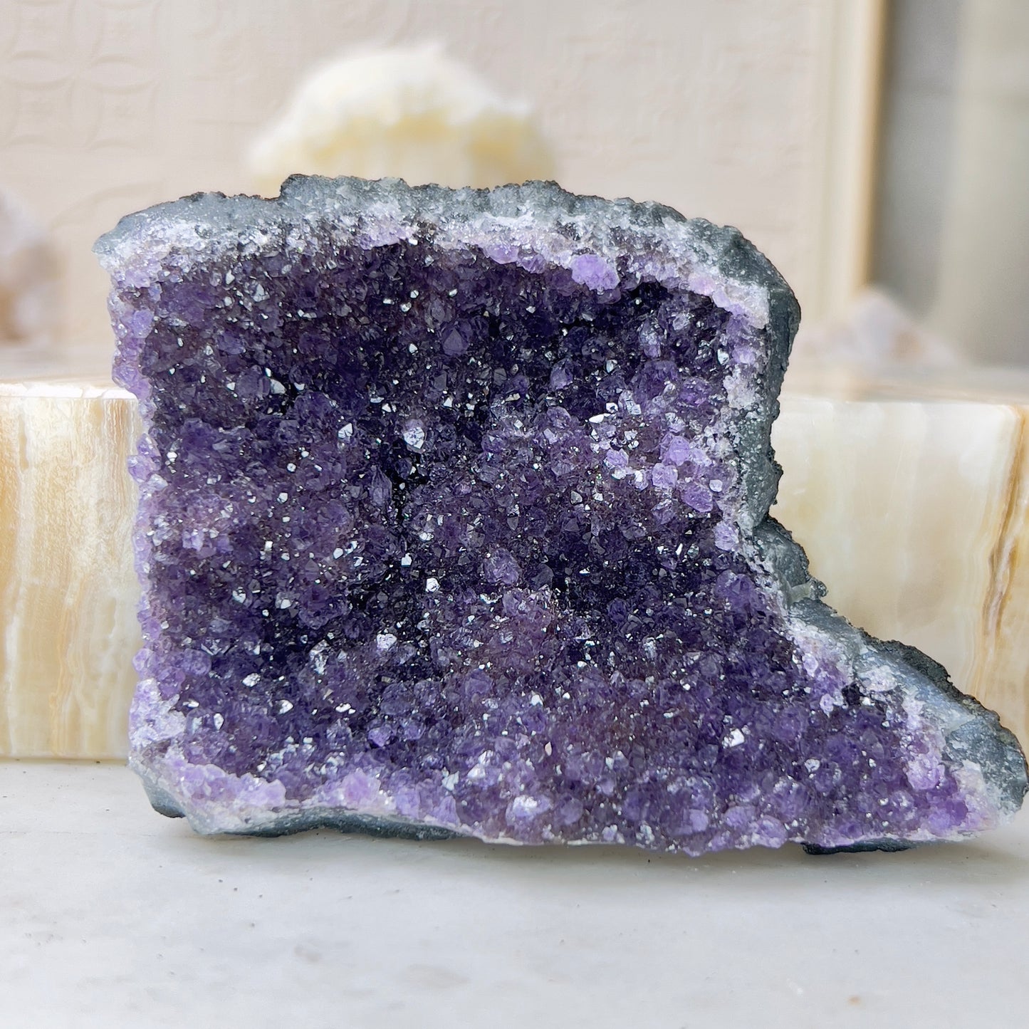 Medium Uruguayan Rainbow Amethyst