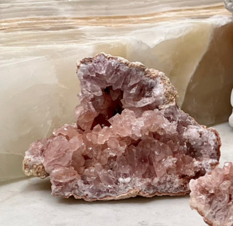 Pink Amethyst Geodes