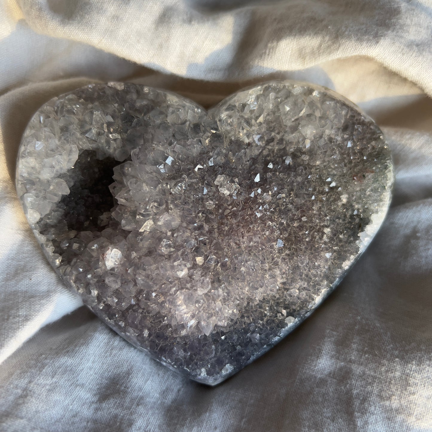 Zeolite Hearts w/Stand
