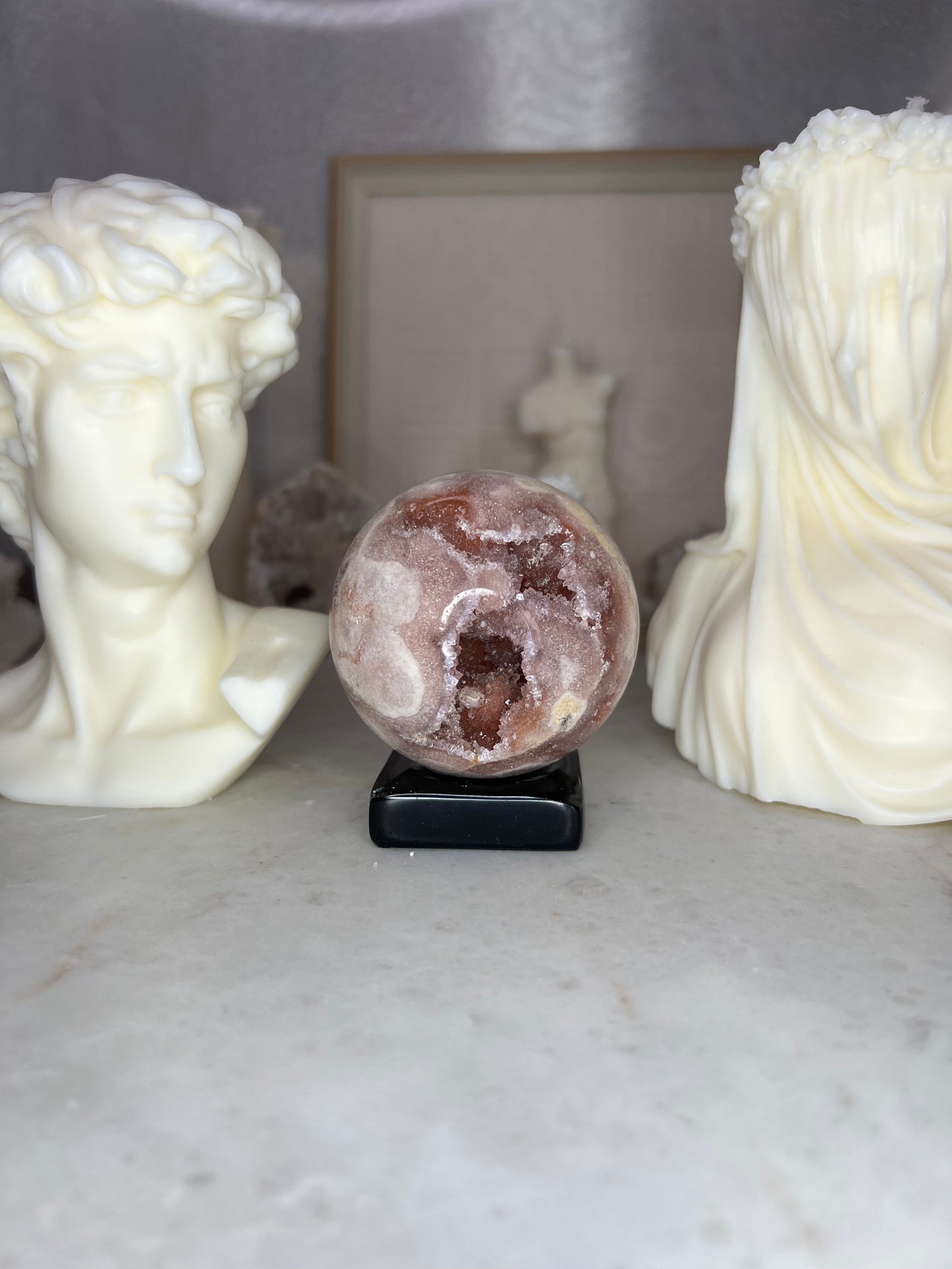 Pink Amethyst Spheres