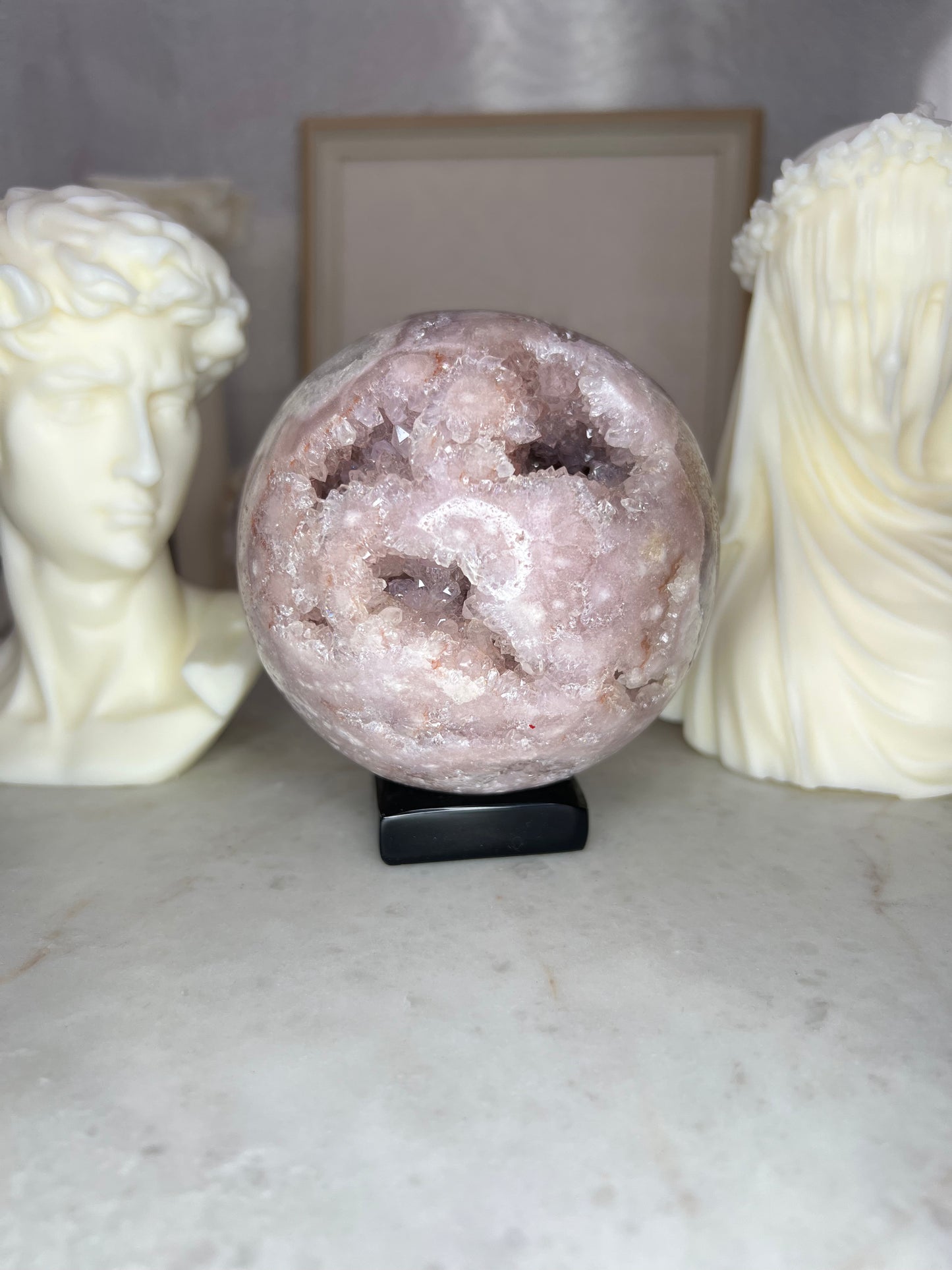Pink Amethyst Spheres