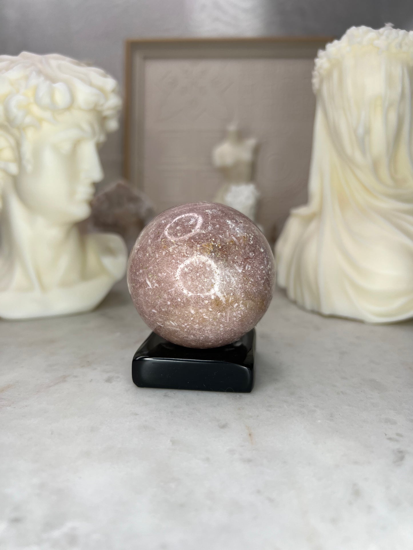 Pink Amethyst Spheres