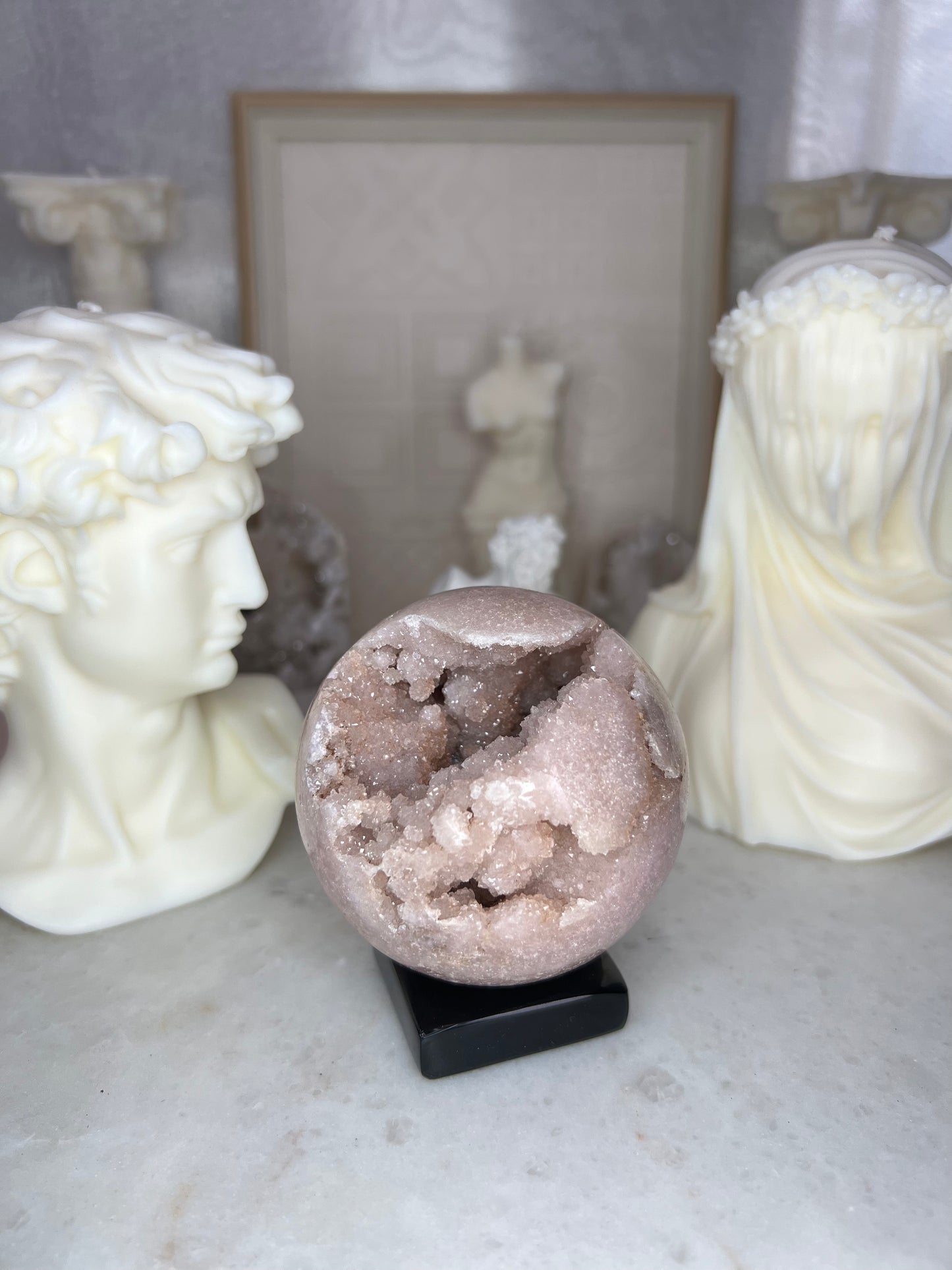 Pink Amethyst Spheres